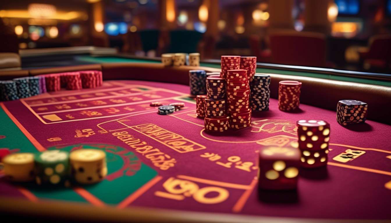 Craps bord: forstå det komplekse oppsettet